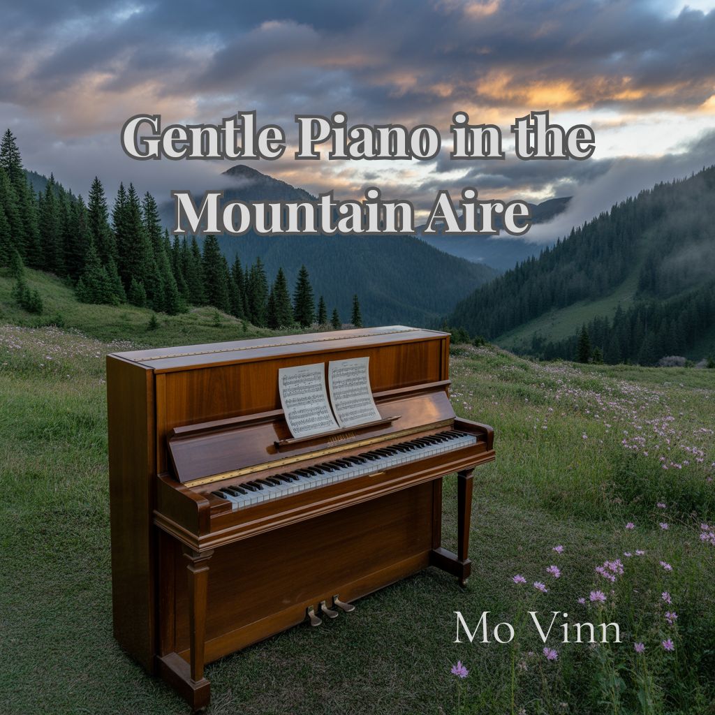 Mo Vinn Music: Gentle Piano in the Mountain Aire